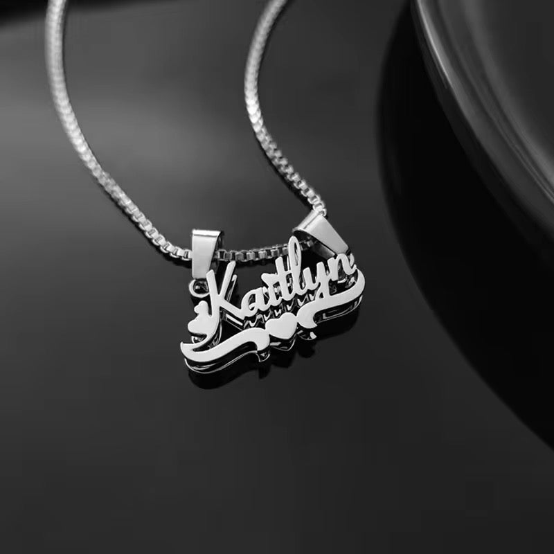 Nameplate Necklace