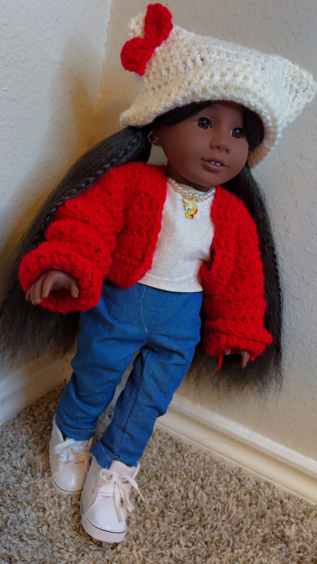 Handmade Crocheted Oversized Jacket