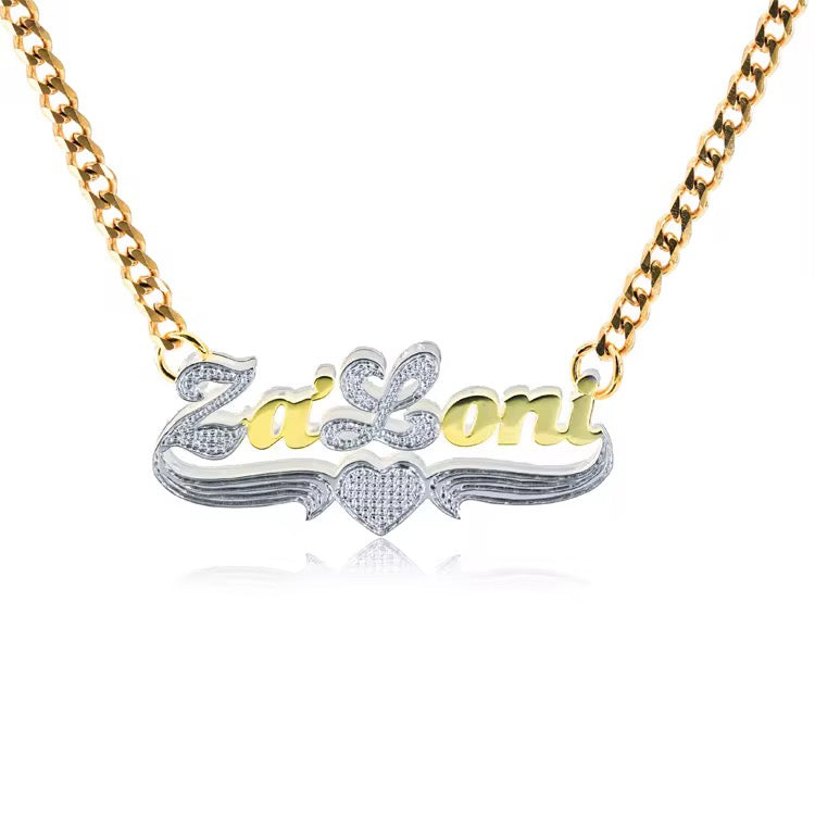 Nameplate Necklace