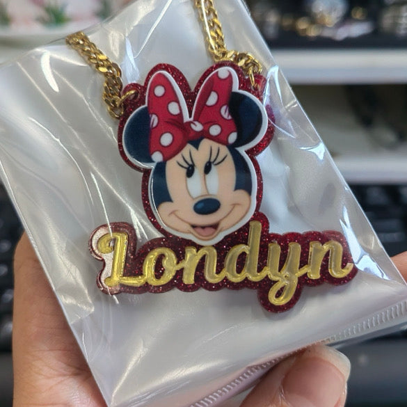 Custom Character Necklace