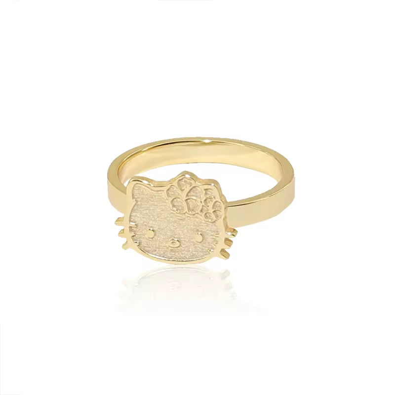 Hello Kitty Hibiscus Ring