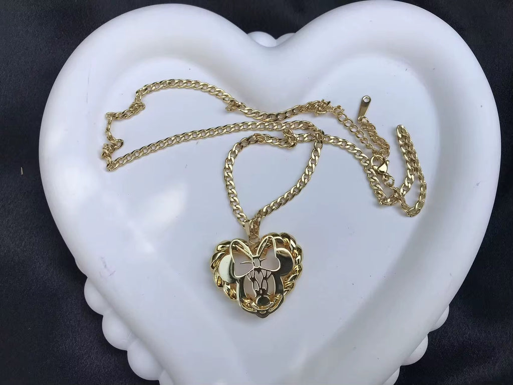 Minnie Mouse Necklace