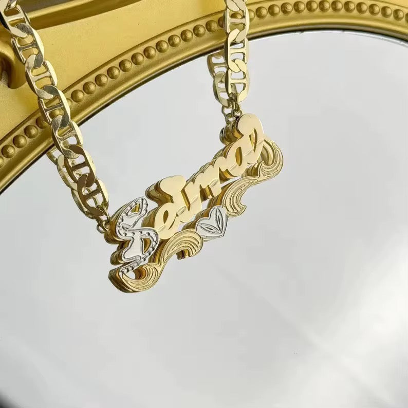 Nameplate Necklace