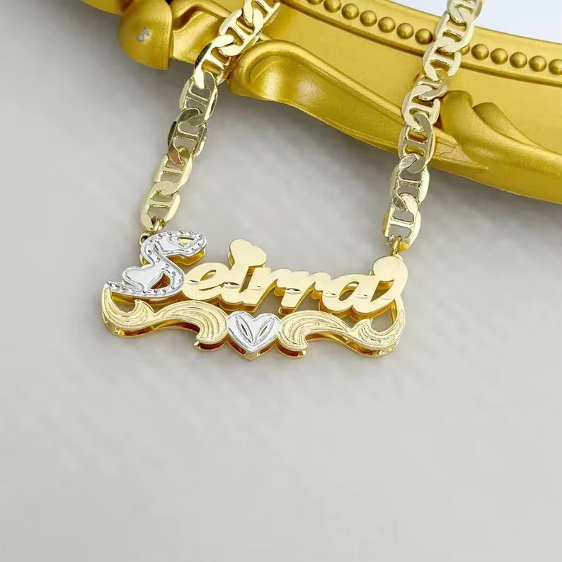 Nameplate Necklace