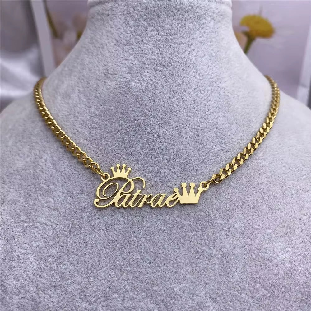 Nameplate Necklace