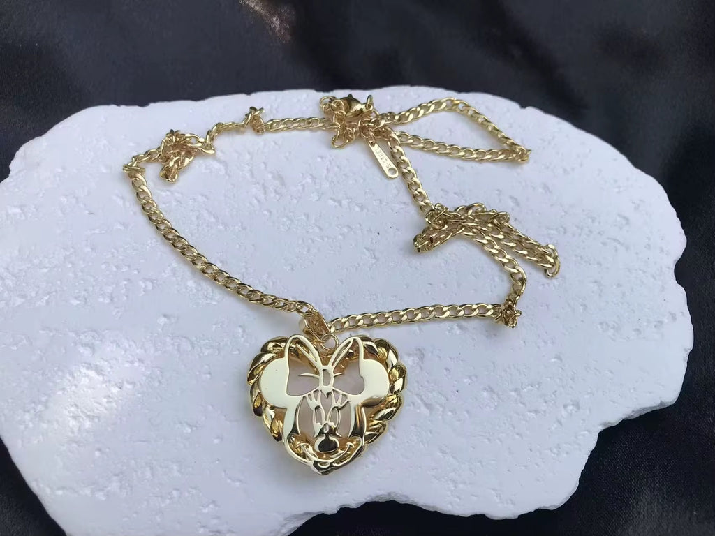 Minnie Mouse Necklace