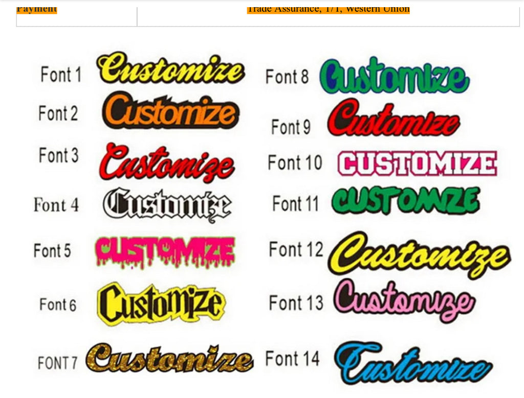 Custom Character Necklace