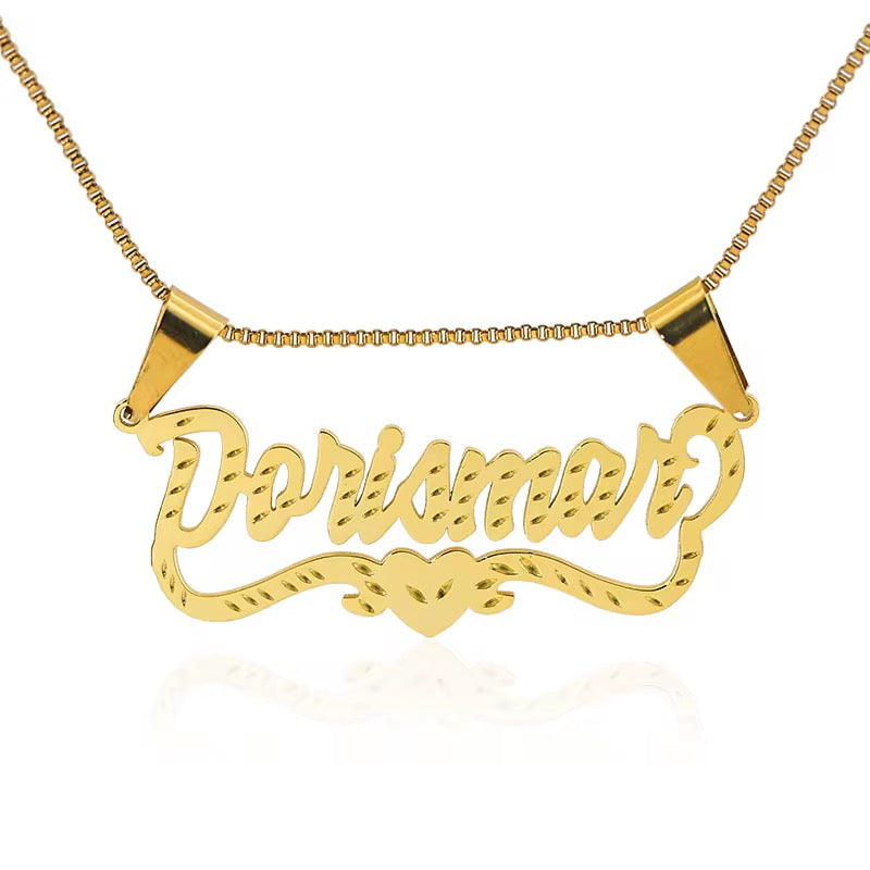 Nameplate Necklace