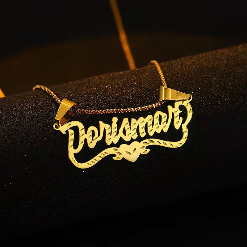 Nameplate Necklace