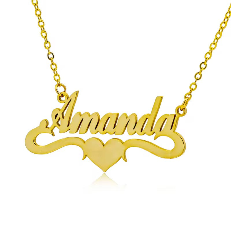 Nameplate Necklace