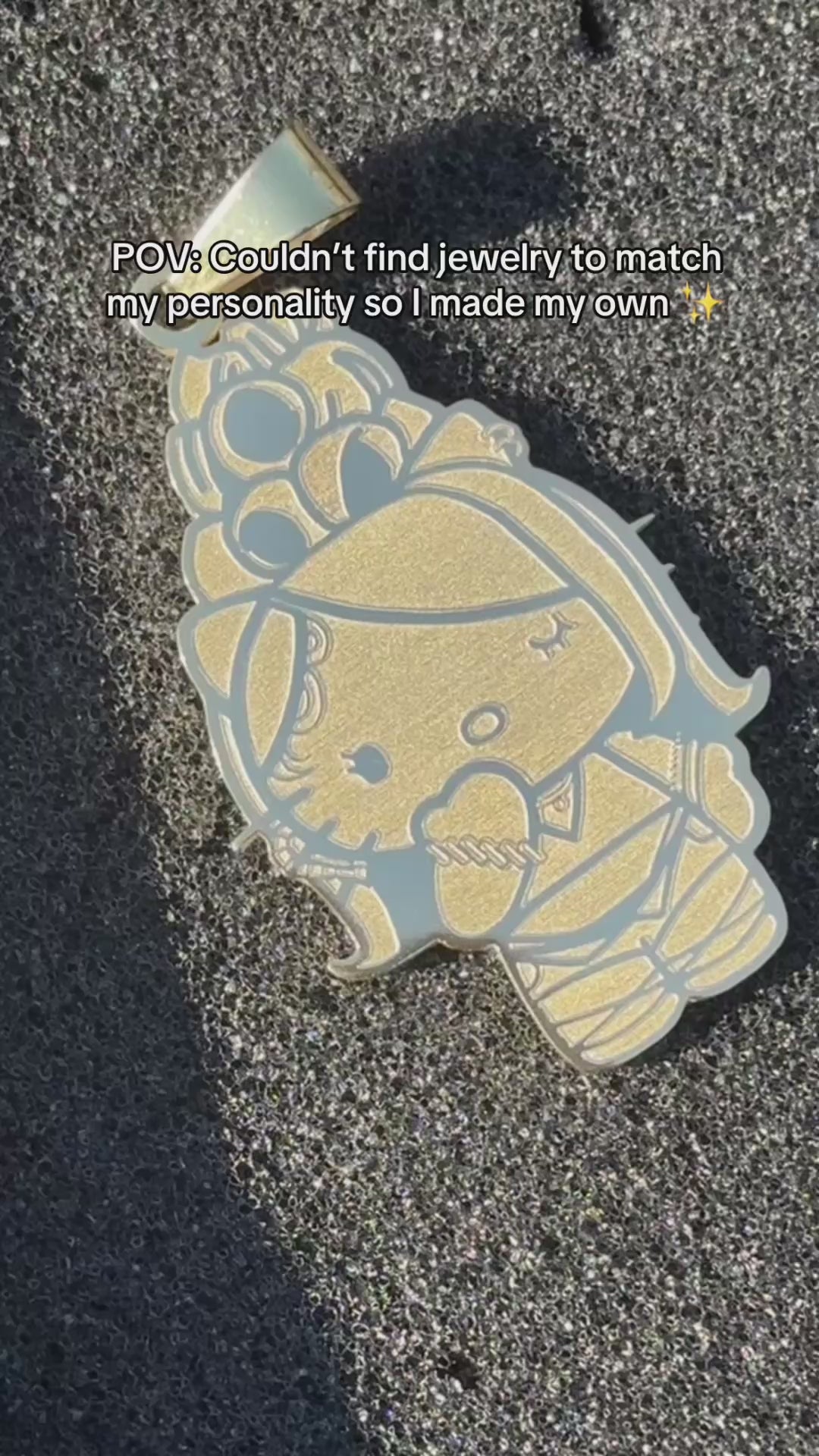 Custom Hello Kitty Necklace